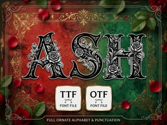 Ash: A Botanical Masterpiece in Typography