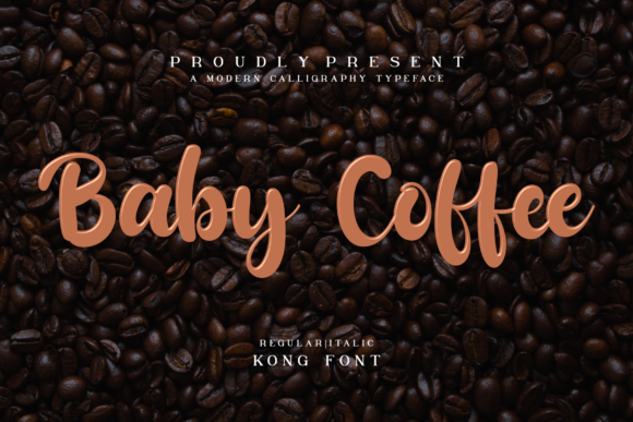 Baby Coffee: A Playful Script Font for Creative Expression