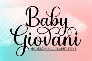 Baby Giovani Script: A Touch of Elegance in Every Letter