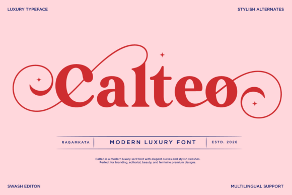 Calteo: The Epitome of Elegance in Modern Typography