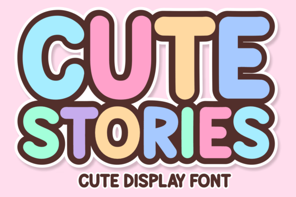 Cute Stories: A Font Full of Joy