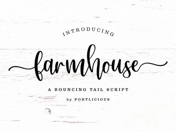 Farmhouse Font: A Stylish Choice for Creative Projects
