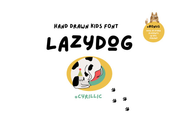 Lazydog: A Handwritten Font for Creative Freedom
