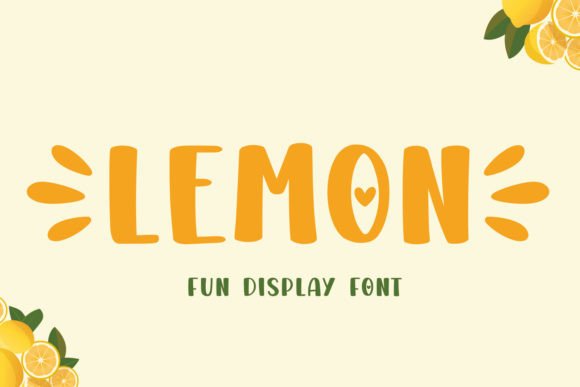 Lemon: A Fresh Take on Creative Typography