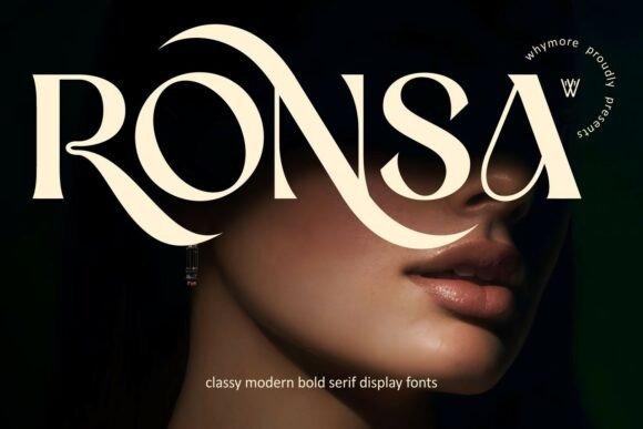 Ronsa: A Bold Statement in Typography