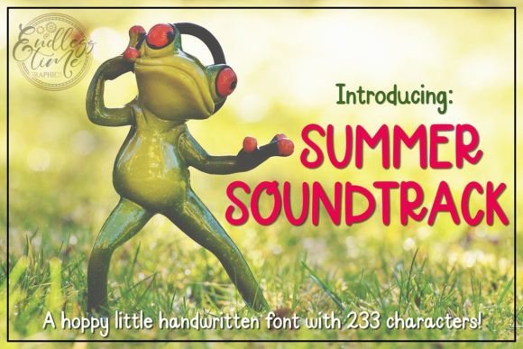 Summer Soundtrack: A Handwritten Font That Brings Joy to Every Design