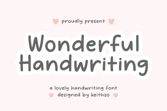 Wonderful Handwriting